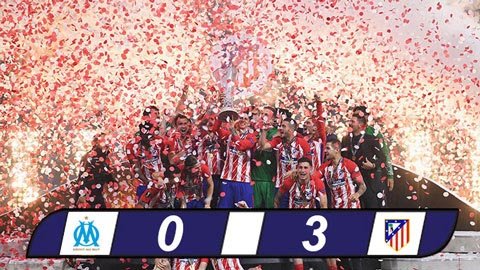 Atletico Madrid Vô địch Europa League mùa giải 2017-2018