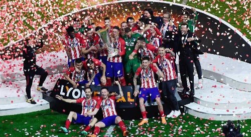 Atletico Madrid Vô địch Europa League mùa giải 2017-2018